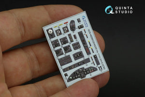 Quinta Studio QD48266 He 111H-3/H-6 3D-Printed &amp;amp; coloured Interior on decal paper ( ICM ) 1/48 – zdjęcie 10
