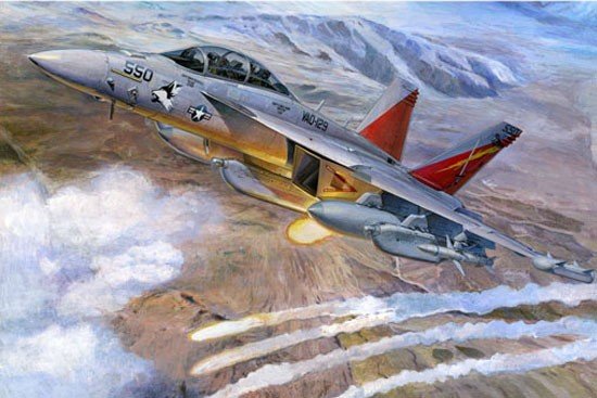 Trumpeter 03206 EA-18G Growler (1/32) 