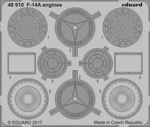 Eduard BIG49318 F-14A late TAMIYA 1/48 – zdjęcie 3