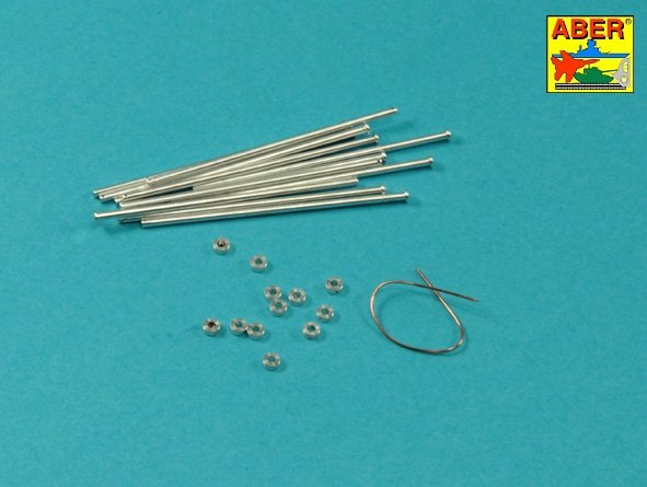 Aber 16170A Set of Pins for Spare Tracks of the Panther Tank (12 Pieces) 1/16