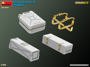 MiniArt 35414 Sd.Kfz. 234/2 PUMA. INTERIOR KIT 1/35 – zdjęcie 29