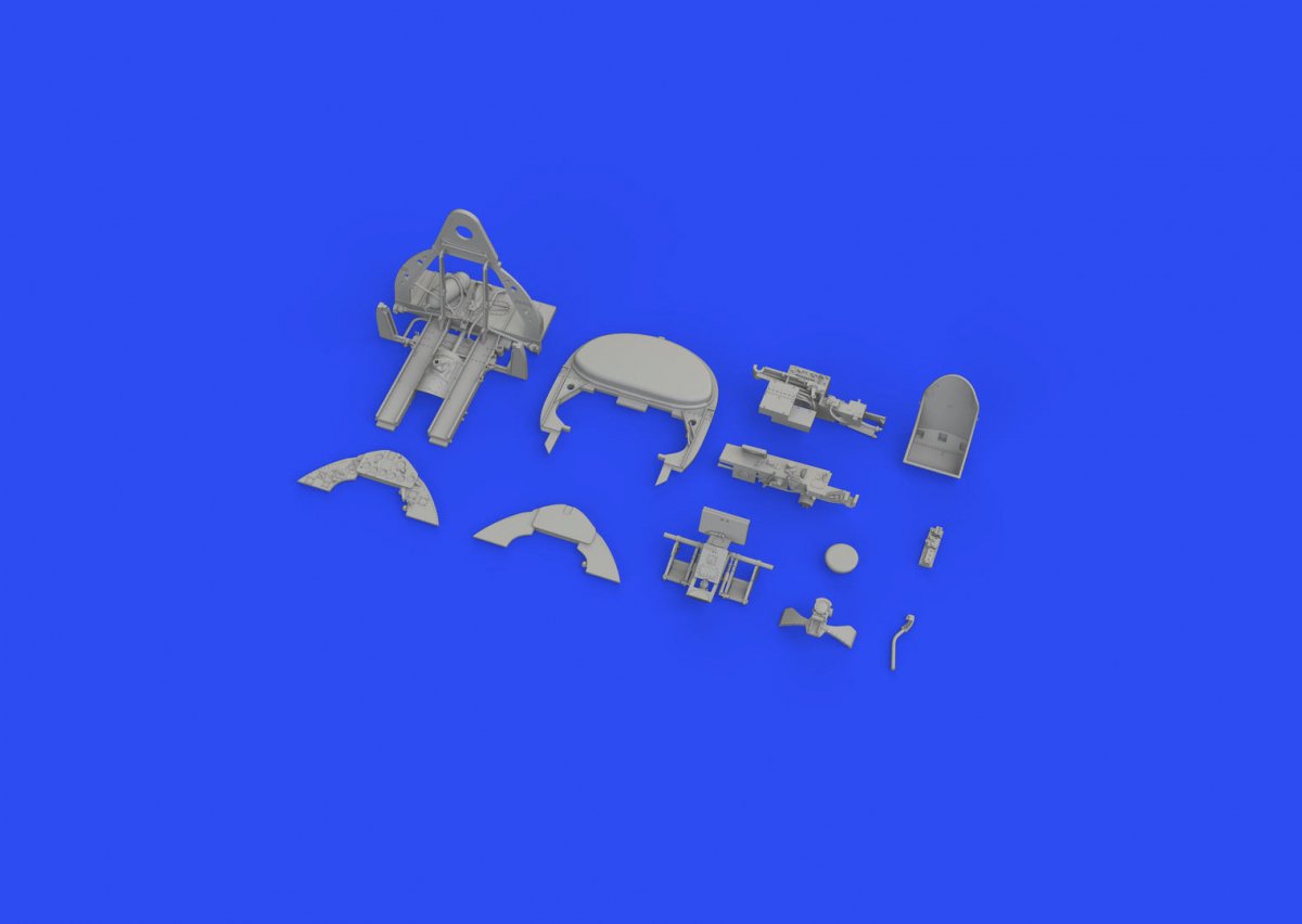 Eduard 648803 F4F-4 cockpit PRINT EDUARD 1/48 – zdjęcie 4