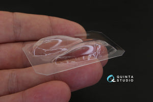 Quinta Studio QC72026 MiG-15 vacuformed clear canopy (for Eduard kit) 1/72 – image 4
