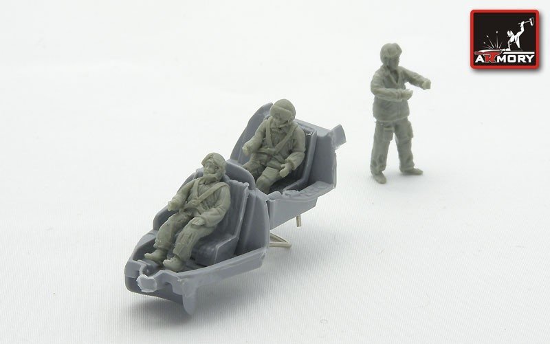 Armory Models F7205 Soviet helicopter crew (modern) 1/72