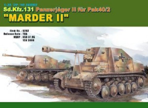 Dragon 6262 Sd.Kfz. 131 Panzerjaeger II fur Pak 40/2 "Marder II 1/35