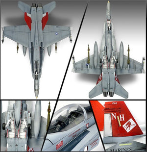 Academy 12520 USMC F/A-18 VMFA-232 RED DEVILS 1/72 – immagine 2