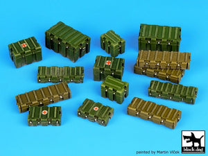 Black Dog T35067 Universal modern plastic boxes accessories set 1/35 – zdjęcie 5