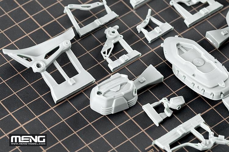 Meng Model SPS-078 BMW R nineT Option 719 customized upgrade kit 1/9 – zdjęcie 4