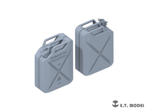 E.T. Model P35-242 WWII German 20L JERRY CANS SET(3D Printed) 1/35 – zdjęcie 3