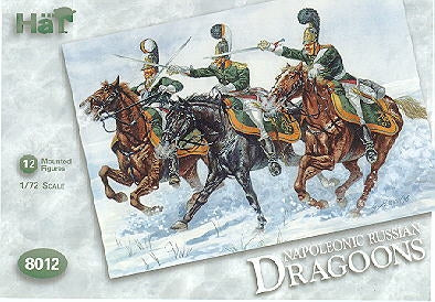 Hat 8012 Napoleonic Russian Dragoons 1/72