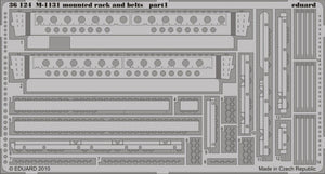 Eduard 36124 M-1131 mounted rack and belts 1/35 Trumpeter – image 2