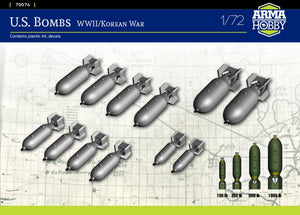 Arma Hobby 70076 US Bombs WWII/Korean War 1/72 – image 2