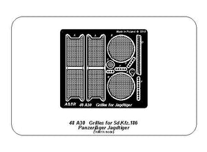 Aber 48A30 Grilles for Sd.Kfz.186 Jagdtiger 1/48 – zdjęcie 7