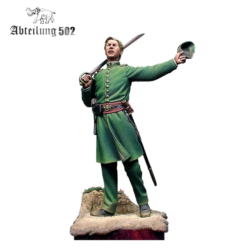 502 Abteilung ABT1013 5TH GEORGIA INFANTRY (CLINCH RIFLES) 1861. 54MM RESIN. – image 3