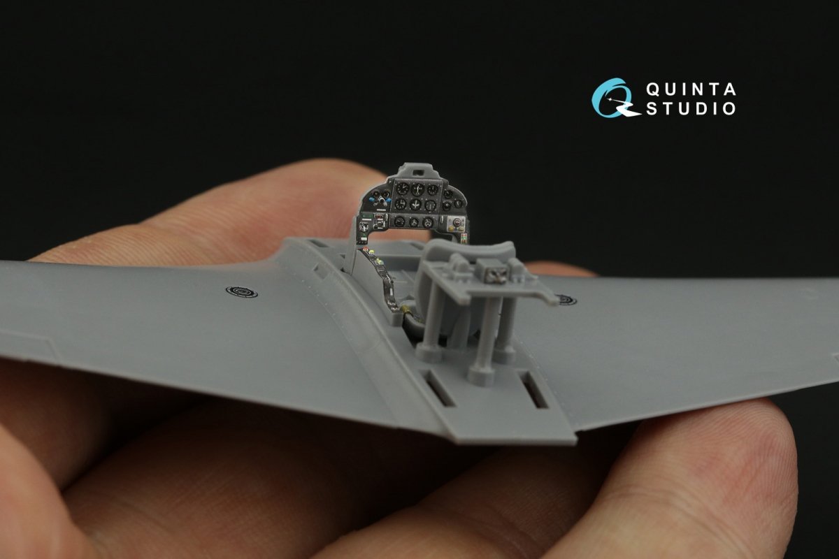 Quinta Studio QD72056 Yak-9D 3D-Printed &amp;amp; coloured Interior on decal paper (Zvezda) 1/72 – zdjęcie 7