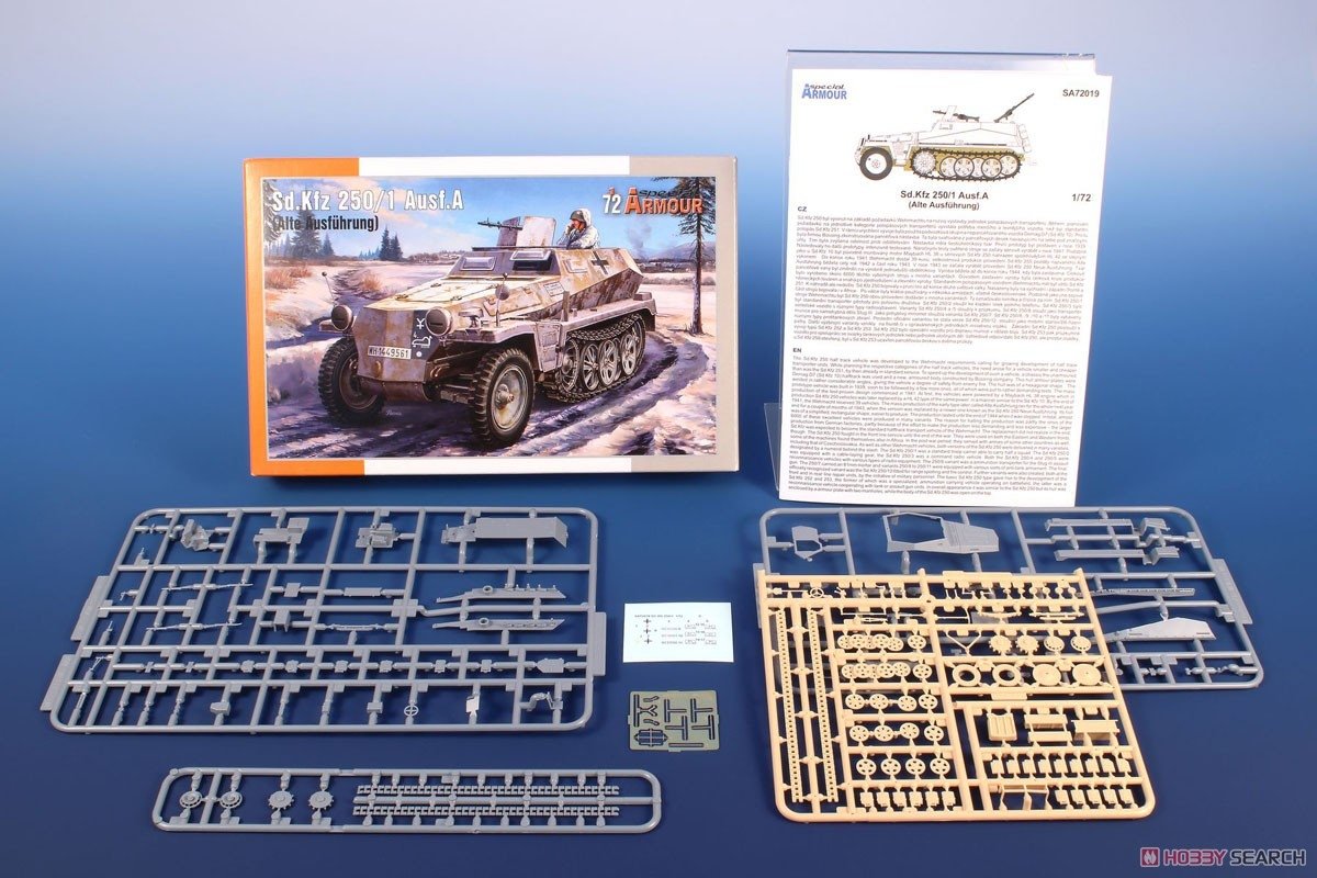Special Armor 72019 Sd.Kfz 250/1 Ausf.A Alte Ausfuhrung 1/72 – image 2