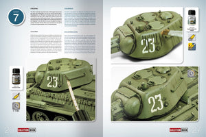 AMMO of Mig Jimenez 6600 How to Paint 4BO Green Vehicles Solution Book – immagine 3