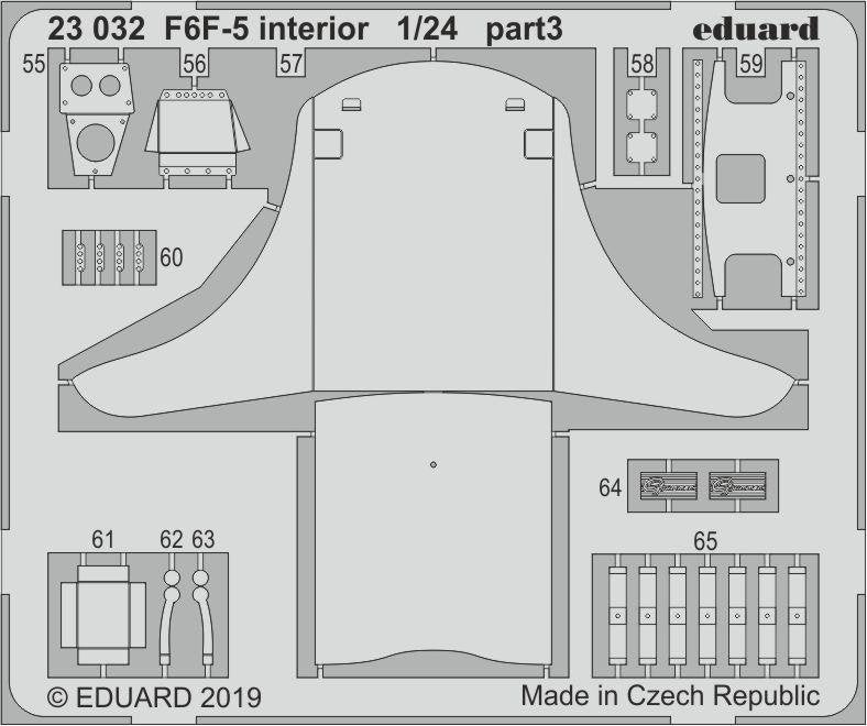 Eduard 23032 F6F-5 interior AIRFIX 1/24 – image 2