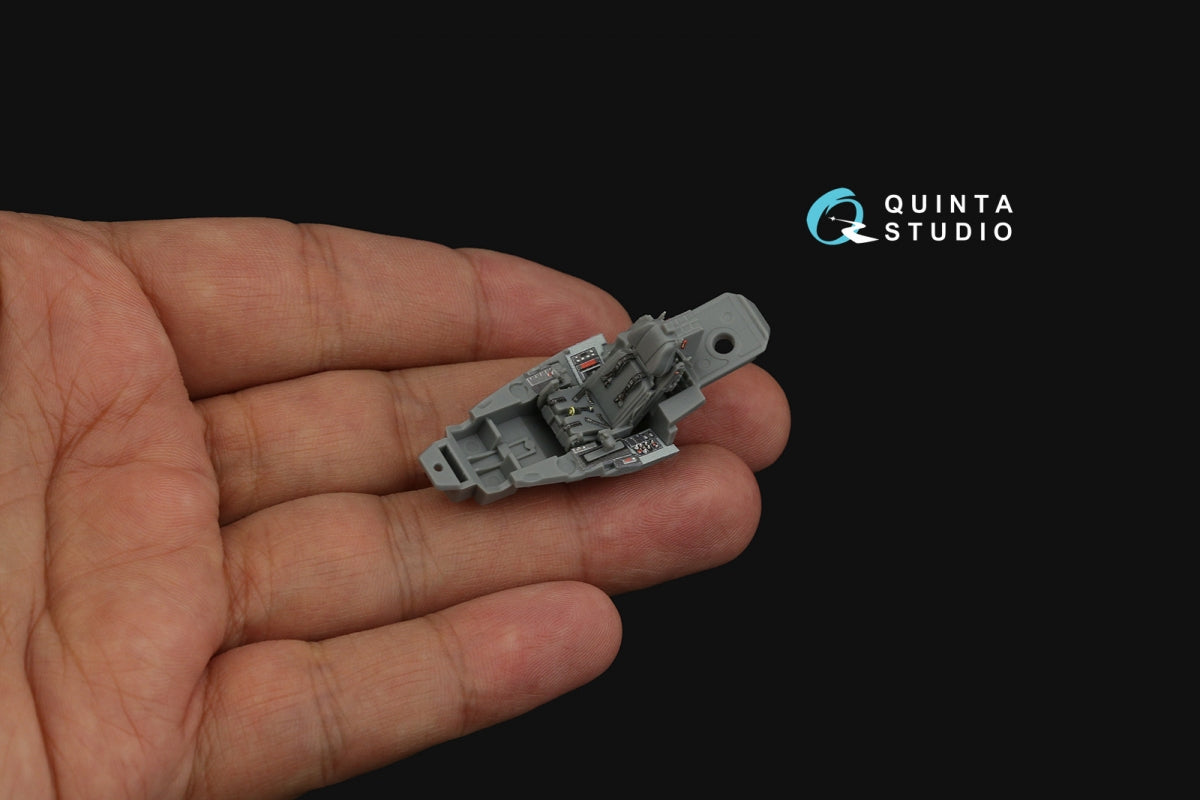 Quinta Studio QD72051 F-35A Lighting II 3D-Printed &amp;amp; colored Interior on decal paper (Tamiya) 1/72 – image 9