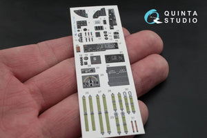 Quinta Studio QD48011 Pe-2 3D-Printed &amp;amp; coloured Interior on decal paper (for Zvezda kits) 1/48 – zdjęcie 4