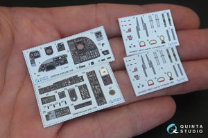 Quinta Studio QD48164 A-6A Intruder 3D-Printed &amp;amp; coloured Interior on decal paper (for HobbyBoss kit) 1/48 – zdjęcie 2