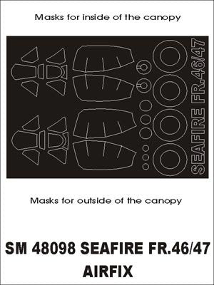 Montex SM48098 Seafire FR46/47 AIRFIX