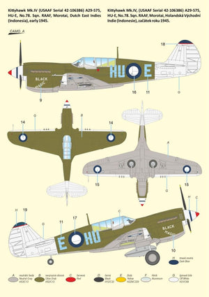 Special Hobby 72484 Kittyhawk Mk.IV &amp;#39;Over The Mediterranean and the Pacific&amp;#39; 1/72 – zdjęcie 5