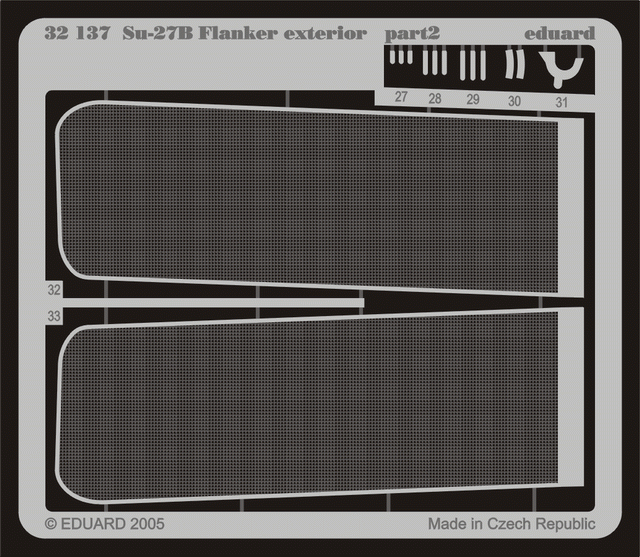Eduard 32137 Su-27 Flanker B exterior 1/32 TRUMPETER – image 2