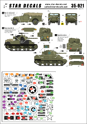 Star Decals 35-921 British armour in Normandy 1/35 – zdjęcie 2