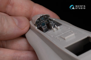 Quinta Studio QD48283 F/A-18A / C early 3D-Printed &amp;amp; colored Interior on decal paper (Hasegawa) 1/48 – image 12