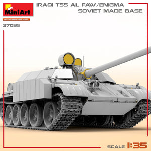 MiniArt 37095 IRAQI T-55 AL FAW/ENIGMA. SOVIET MADE BASE 1/35 – zdjęcie 5
