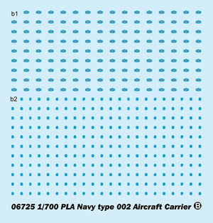 Trumpeter 06725 PLA Navy type 002 Aircraft Carrier 1/700 – zdjęcie 8