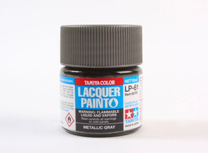 Tamiya 82161 LP-61 Metallic Gray 10ml – immagine 3