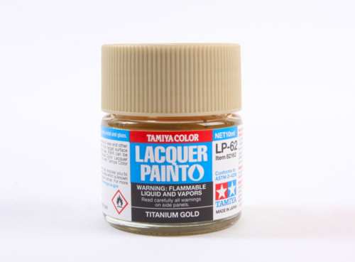 Tamiya 82162 LP-62 Titanium Gold 10ml – image 3
