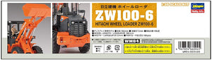 Hasegawa WM04 Hitachi Construction Machinery Wheel Loader ZW100-6 1/35 – zdjęcie 3