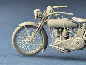 Copper State Models B32011 US Model J Military Motorcycle 1916-1918 1/32