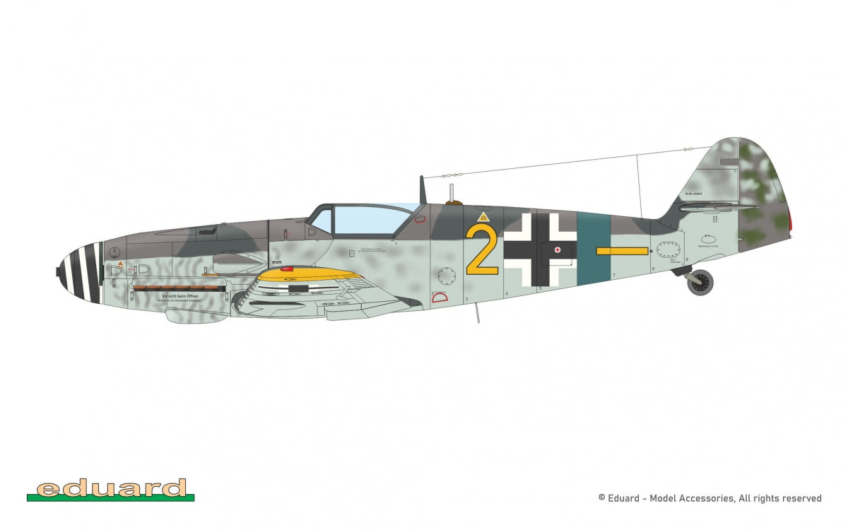 Eduard 2150 Gustav Pt.3 Dual Combo - Bf 109G-6/AS And Bf 109G-14/AS - The Limited Edition 1/72 – image 2