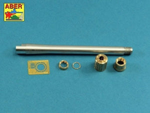 Aber 35L-261 Lufa 150mm z hamulcem do niemieckiego czołgu E-100 z wieżą Krupp 1/35 – immagine 2