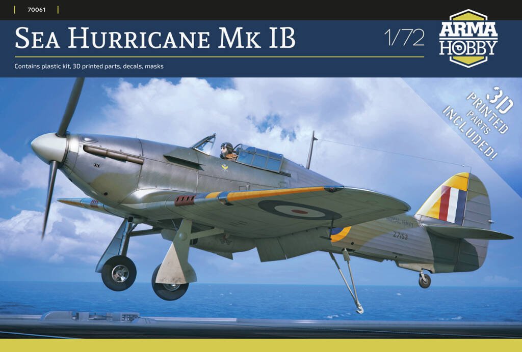 Arma Hobby 70061 Sea Hurricane Mk Ib 1/72 – zdjęcie 10