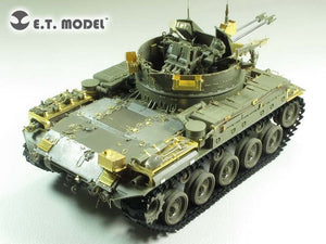 E.T. Model E35-198 US Army M42A1 Self-Propelled Anti-Aircraft gun late type (For AFV CLUB Kit) 1/35 – zdjęcie 7