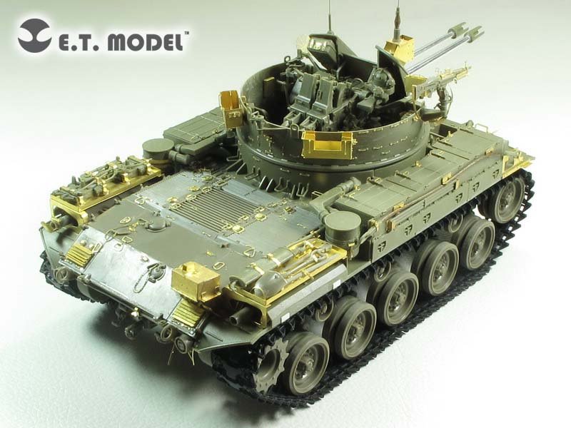 E.T. Model E35-198 US Army M42A1 Self-Propelled Anti-Aircraft gun late type (For AFV CLUB Kit) 1/35 – zdjęcie 7