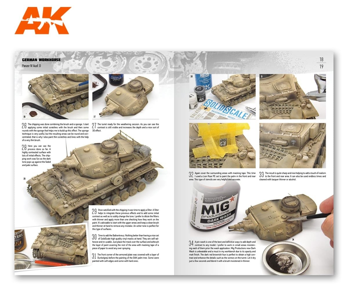 AK Interactive AK912 DAK – german afv in North Africa – zdjęcie 3
