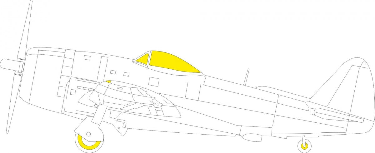 Eduard EX1155 P-47N TFace for MINIART 1/48