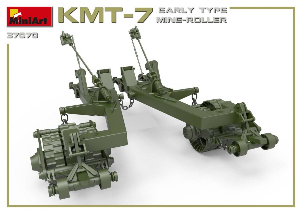 MiniArt 37070 KMT-7 EARLY TYPE MINE-ROLLER 1/35 – image 2