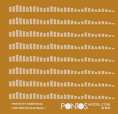 Pontos 23008F1 IJN MIKASA 1905 Detail Up Set 1/200 – zdjęcie 6
