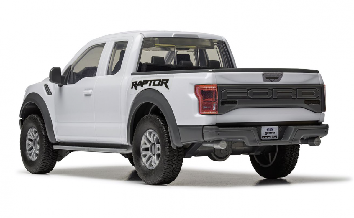 Airfix 6053 QUICKBUILD Ford F-150 Raptor - Grey – zdjęcie 5