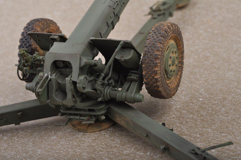 Trumpeter 02329 Soviet D-30 122mm Howitzer - Late Version 1/35 – zdjęcie 10