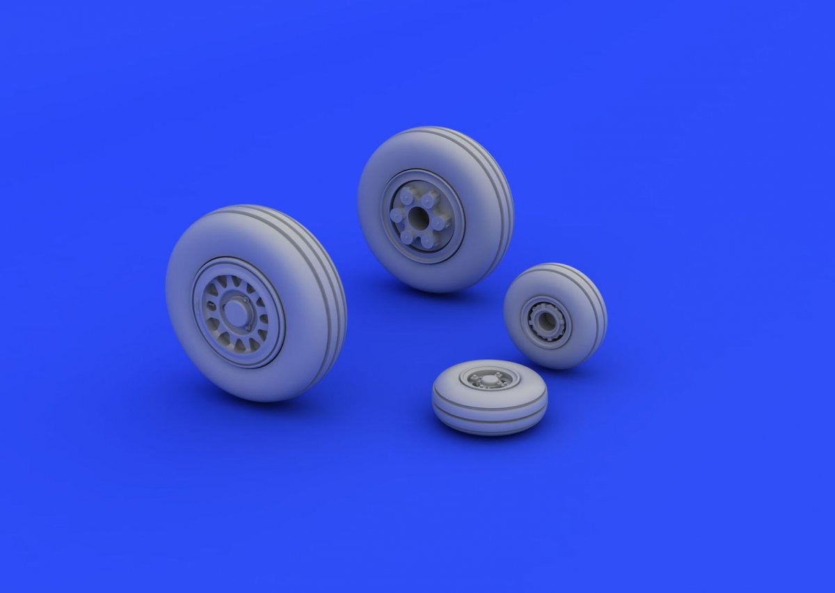 Eduard 672067 JAS-39 wheels 1/72 (REVELL) – image 4