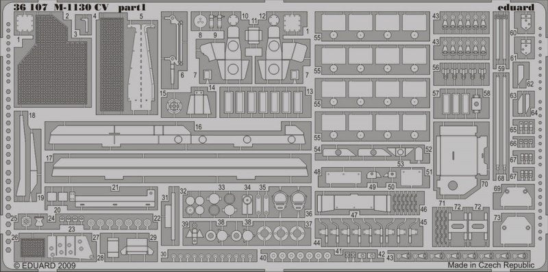 Eduard 36107 M-1130 CV 1/35 Trumpeter – zdjęcie 2