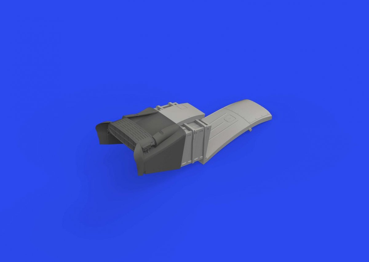 Radiateur Eduard 648872 P-51D/K - Impression EDUARD 1/48